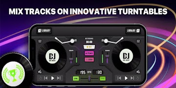 Virtual Dj Mixer 3d পোস্টার