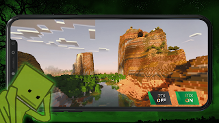 RTX Shaders For Minecraft Mod পোস্টার