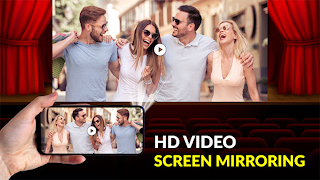 HD Video Screen Mirroring Poster
