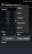 1 Schermata TimeZone Converter