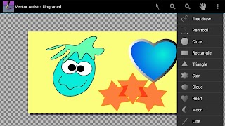 برنامه‌نما Vector Artist عکس از صفحه