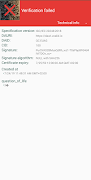 3 Schermata uValid DigSig Verifier