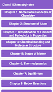 پوستر 11th Chemistry Notes