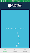 Crystal Event App syot layar 1