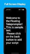 Teleprompter: Skrip Terapung syot layar 4