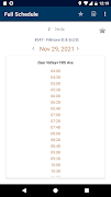 Bus Schedule syot layar 4