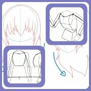 Anime Drawing Tutorial اسکرین شاٹ 5
