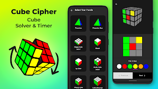 Cube Cipher - Cube Solver poster