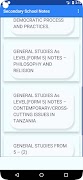 Secondary School Notes 포스터