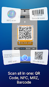 QR Reader & MRZ, NFC Reader poster