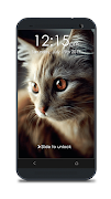 Cat Lock Screen Ekran Görüntüsü 3