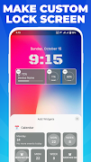 برنامه‌نما Aesthetic Lock Screen Pro عکس از صفحه
