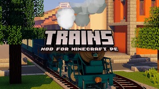 7 Schermata Train Mod for Minecraft PE