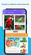برنامه‌نما Split Screen: Multitasking عکس از صفحه