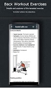 5 Schermata Indietro esercizi di allenamen