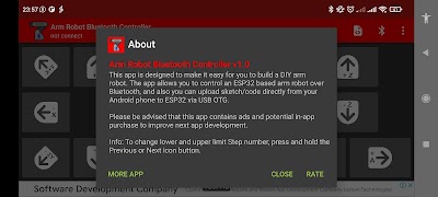 Arm Robot Bluetooth Controller 截图 4