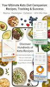Keto Tracker & Keto Recipes पोस्टर