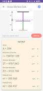 Cross Section Calc اسکرین شاٹ 5