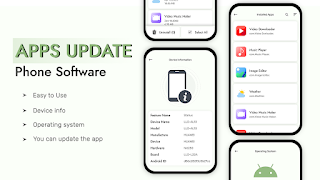 Poster Apps Update Phone Software