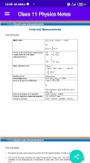 Class 11 Physics Notes capture d'écran 2