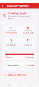 Speed Post Tracking - India تصوير الشاشة 2