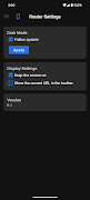4 Schermata Router Settings
