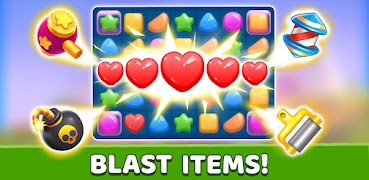 Candy Three Match Games screenshot 7