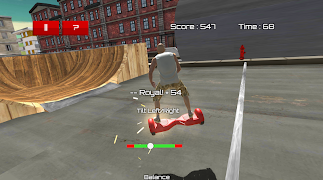 Hoverboard Games Simulator تصوير الشاشة 1