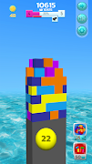 Tower Break - 3D Blocks Fall 截圖 6