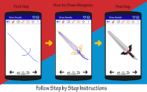 How to Draw Weapons Easily اسکرین شاٹ 2
