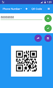 برنامه‌نما QR Code Generate عکس از صفحه