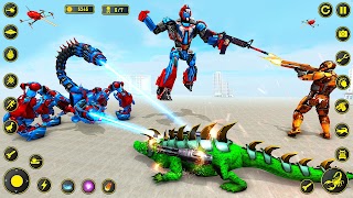 Robot Game:3D Battle Transform imagem de tela 7