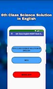 Class 6 Science Notes English poster