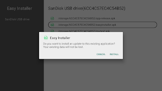 Easy Installer for AndroidTV ภาพหน้าจอ 1