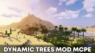 Dynamic Trees Mod MCPE پوسٹر