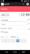 Bills Reminder screenshot 3