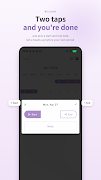 Simple Cycle Tracker Simpluna اسکرین شاٹ 2