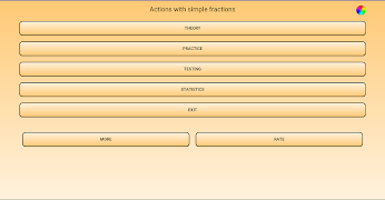 Math. Simple fractions screenshot 5