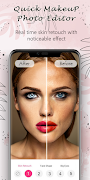 Quick Makeup Photo Editor ảnh chụp màn hình 4