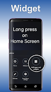 Tiny Flashlight : Screen Flashlight Widget screenshot 2