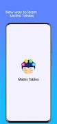 Maths Tables Practice پوسٹر