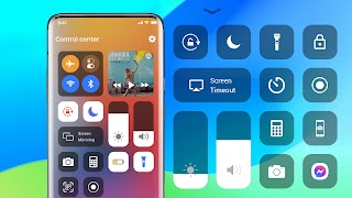 Control Center iOS 17 Plakat