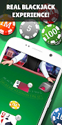 Blackjack - Offline Card Games تصوير الشاشة 1