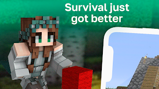 Базовое Выживание Карта mcpe постер