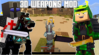 3D craft Vũ khí mod ảnh chụp màn hình 5