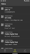 برنامه‌نما Code Scan عکس از صفحه