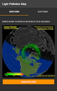 7 Schermata Light Pollution Map - Dark Sky