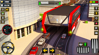 Elevated Bus Sim: Bus Games screenshot 6