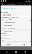 برنامه‌نما Arc File Manager عکس از صفحه