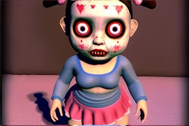 Scary Baby Girl in Yellow Home capture d'écran 3